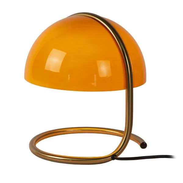 Lucide CATO - Tischlampe - Ø 23,5 cm - 1xE27 - Orange - detail 1